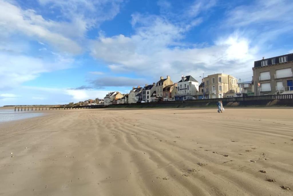 Appartement Avec Jardin Et Acces Mer Grandcamp-Maisy Kültér fotó